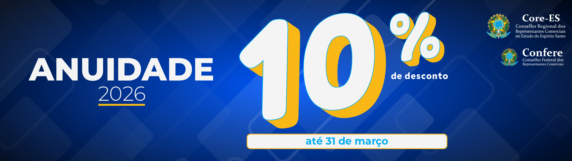Core-ES | Conselho Regional dos Representantes Comercias no Estado do Espirito Santo